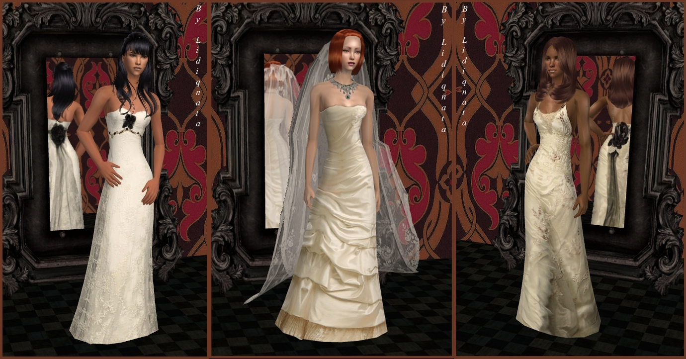 weddding set 7 by lidiqnata sims 2